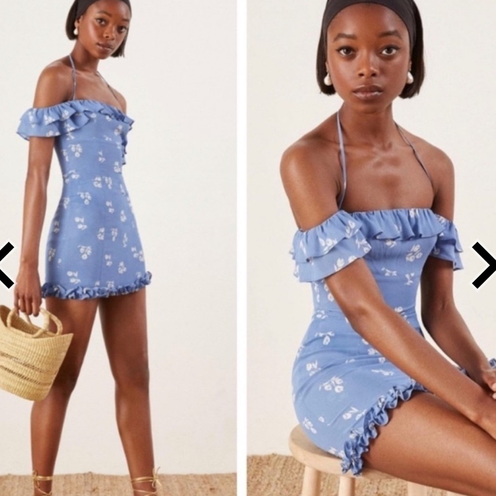 Reformation Veranda Mini Dress - Picture 5 of 9